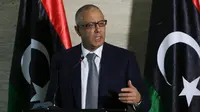 Ali Zeidan, mantan PM Libya yang diculik kelompok bersenjata. (AFP)