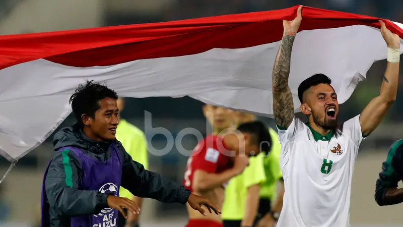 Vietnam vs Indonesia. (Bola.com/Peksi Cahyo)