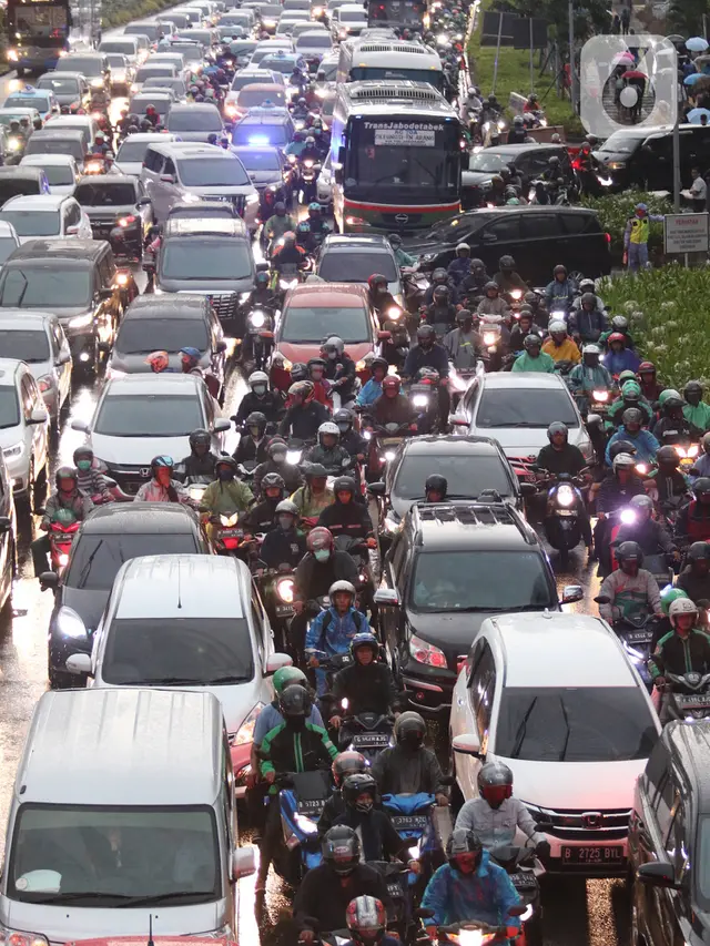 Kemacetan Parah Terjadi di Sore Hari