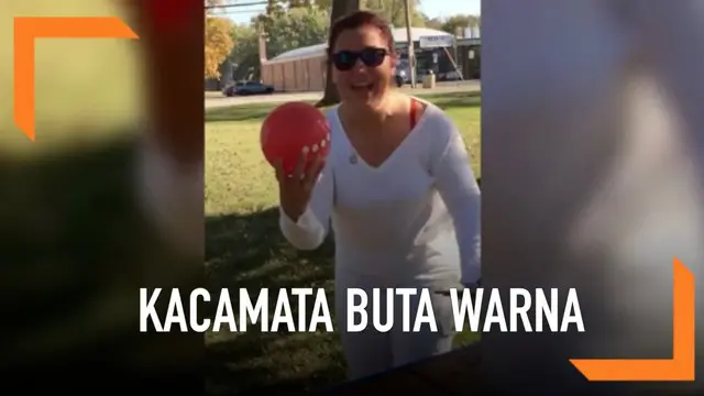VIDEO: Reaksi Pengidap Buta Warna Saat Bisa Bedakan Warna