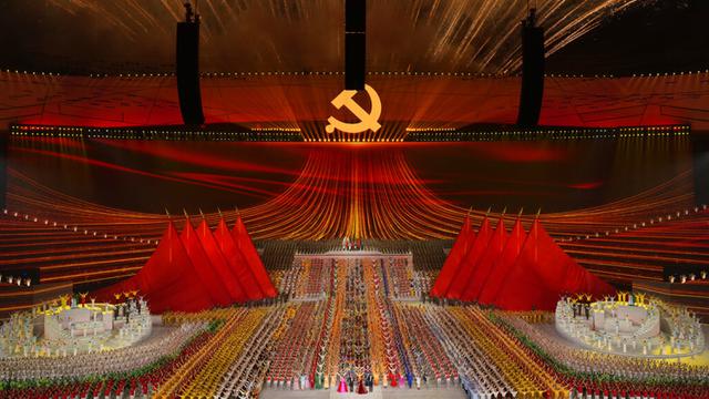 FOTO: Kemeriahan Peringatan 100 Tahun Partai Komunis China