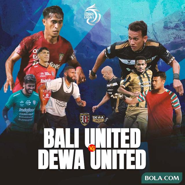BRI Liga 1 - Duel Antarlini - Bali United Vs Dewa United