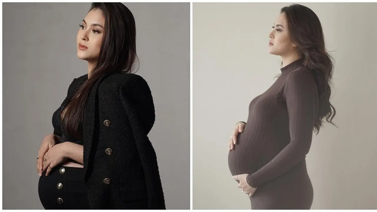 Hamil Anak Pertama, Ini 6 Potret Maternity Marcella Daryanani