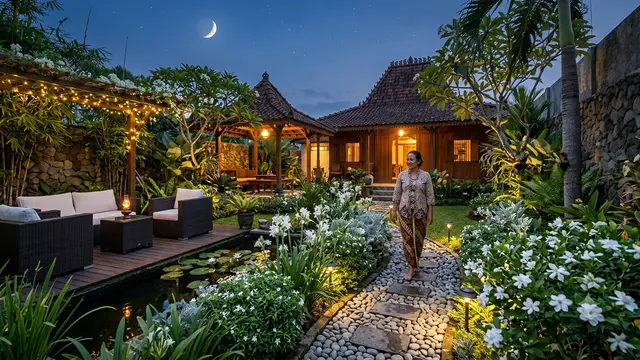 Tips Membuat Moon Garden/AI Generated