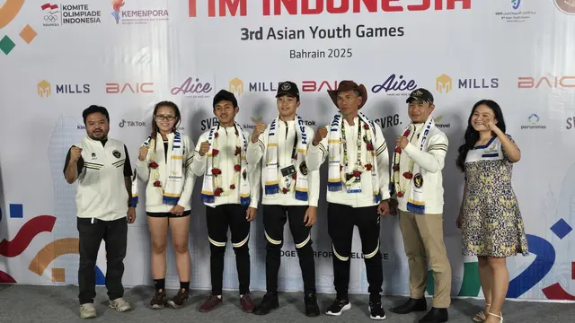 Kepulangan atlet balap unta Indonesia Mohammad Al Fathih Abdillah di Asian Youth Games 2025