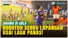 Momen Bobotoh Rusuh usai Persib Bandung Takluk dari Ratchaburi dan Tersingkir