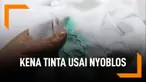 Baju Kena Tinta Usai Nyoblos, Ini Cara Bersihkannya