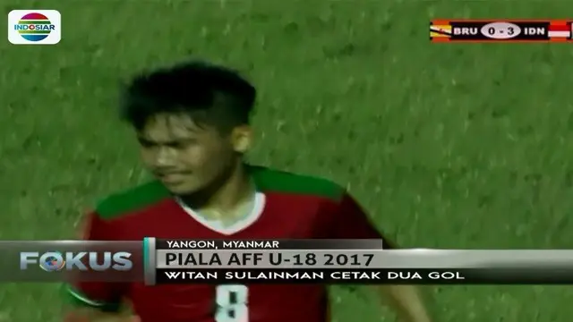 Lihat lagi aksi tiga bintang lapangan saat Indonesia tumbangkan Brunei Darussalam di Piala AFF 2017.