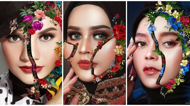 Potret Artis di 6 Pemotretan Foto Series Ini Totalitas, Tema Halloween Banjir Pujian