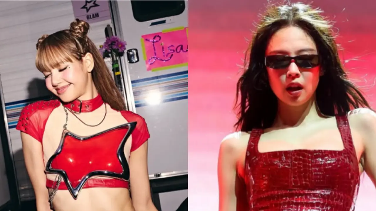 Potret Kesamaan Lisa dan Jennie Blackpink di Panggung Coachella
