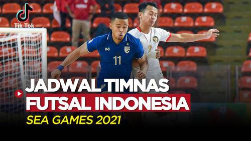 VIDEO Tiktok: Kembali Bertemu Thailand, Berikut Jadwal Lengkap Timnas Futsal Indonesia di SEA Games 2021