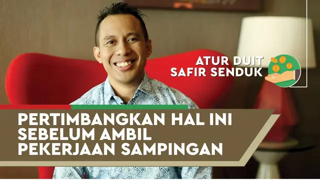 Pekerjaan sampingan sangat menarik untuk dijalani. Tapi sebelum memutuskan untuk mengambil pekerjaan sampingan, ada baiknya Anda mempertimbangkan hal berikut.