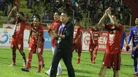 Semen Padang di Liga 2 2018. (Bola.com/Arya Sikumbang)