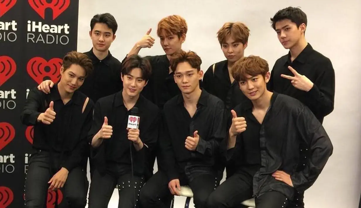 Kini EXO mendekati usia tujuh tahun. Seperti yang dilansir dari Soompi, para personel EXO mengaku jika percaya diri menghadapi kutukan tujuh tahun. (Foto: Allkpop.com)