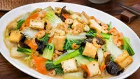 Resep Cah Sayuran Tahu dan Ebi Favorit Keluarga, Mirip Masakan Chinese Food