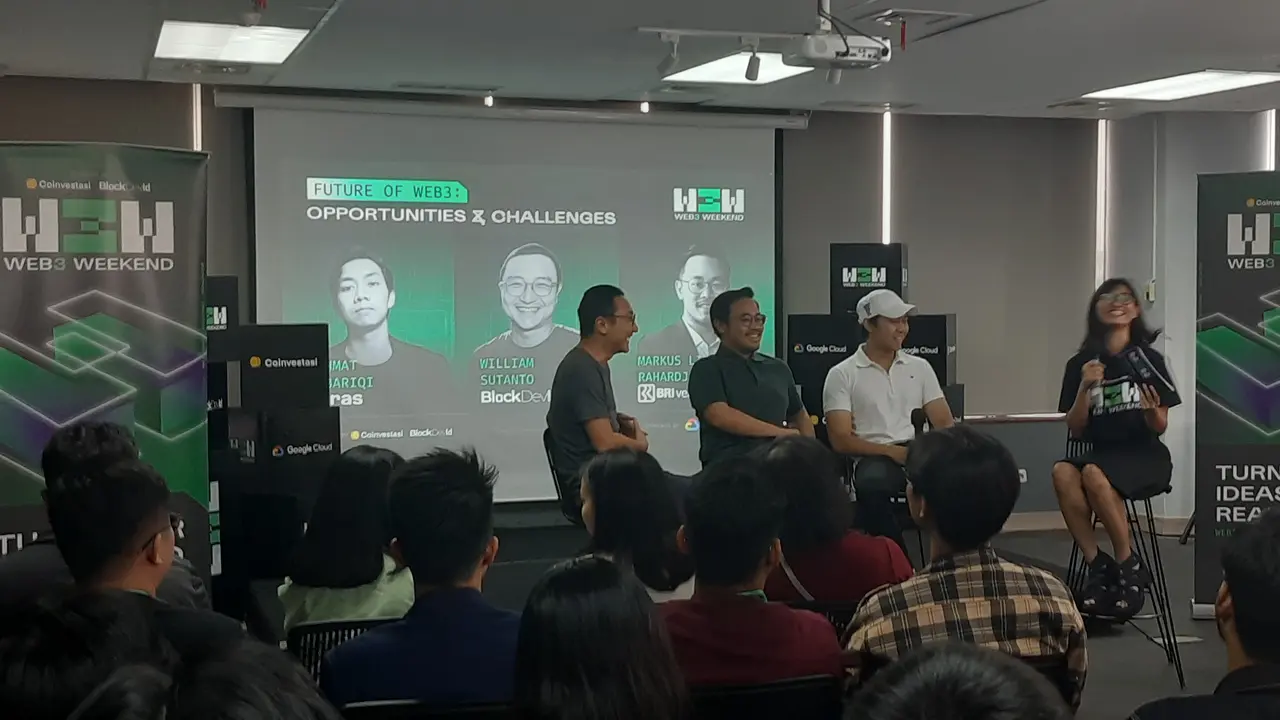 Demo Day Web3 Weekend Indonesia, Sabtu (17/6/2023). (Foto Liputan6.com/Gagas Y.P)