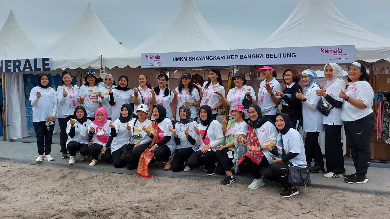 Angkat Perekonomian Daerah, Tour of Kemala Belitong 2022 Gaet UMKM Lokal