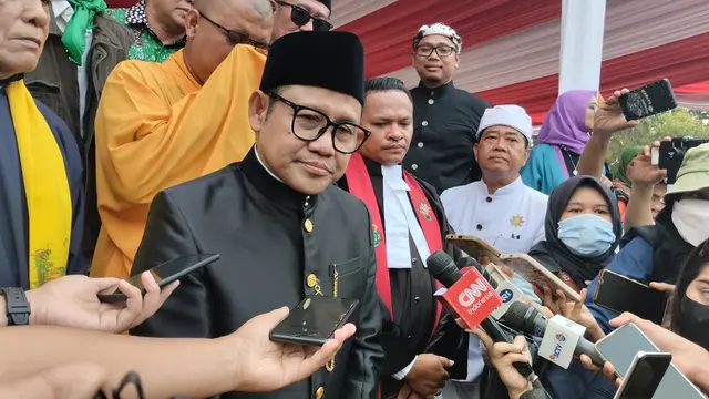 Ketua Umum PKB sekaligus bakal cawapres Muhaimin Iskandar atau Cak Imin.