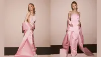 Ariana Grande Tampil Memukau dengan Gaun Soft Pink di Gala National Board of Review
