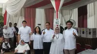 Anies Baswedan mencoblos di TPS 60 Jalan Lebak Bulus 2, Cilandak, Jakarta Selatan, Rabu (14/2/2024). (Liputan6.com/Winda Nelfira)