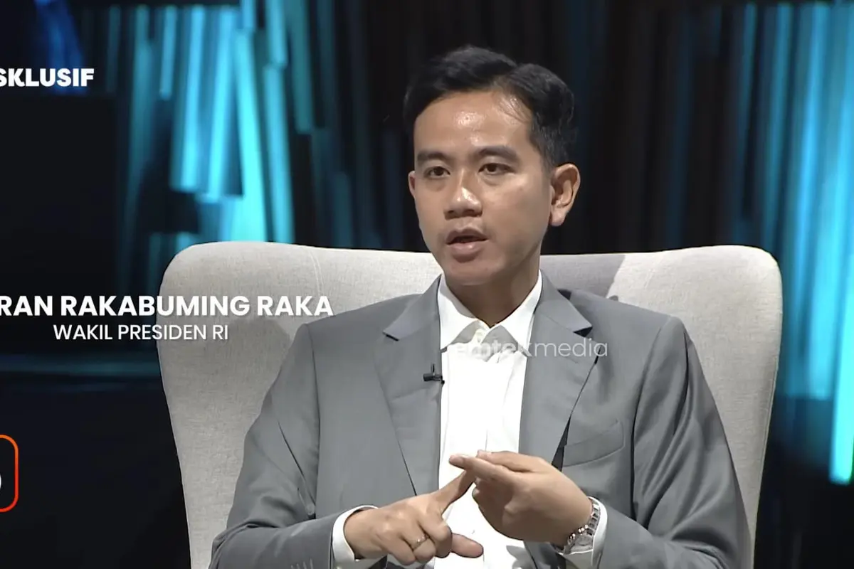 Wakil Presiden RI Gibran Rakabuming Raka dalam Program Liputan6 SCTV Eksklusif “Gibran Bicara” yang tayang pada Senin (1/12/2025).