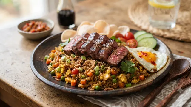 Resep Nasi Goreng Wagyu Ala Rumahan