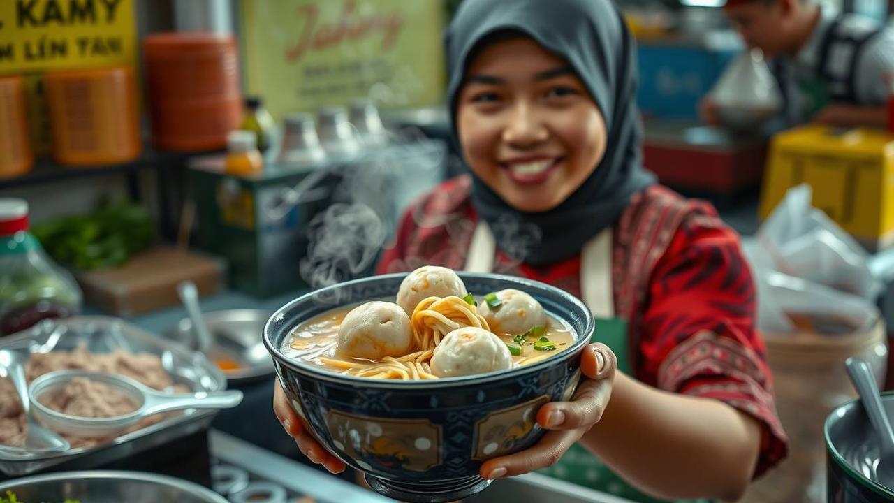 cara bikin bakso ayam