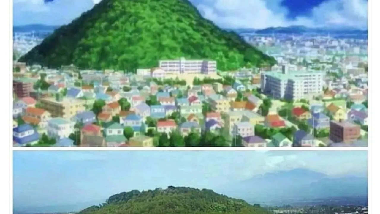 Bukit di Anime Doraemon dan Gunung di Magelang