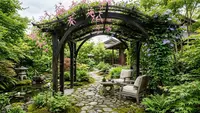 8 Inspirasi Pergola Kayu yang Cocok Ditanami Tanaman Rambat, Perpaduan Estetik dan Fungsional