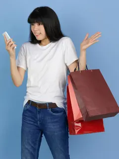 Ilustrasi belanja online, belanja, shopping, refund. (Image by master1305 on Freepik)