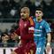 Donyell Malen saat cetak dua gol saat AS Roma bekuk Cagliari di Liga italia 2025/2026. (Filippo MONTEFORTE / AFP)