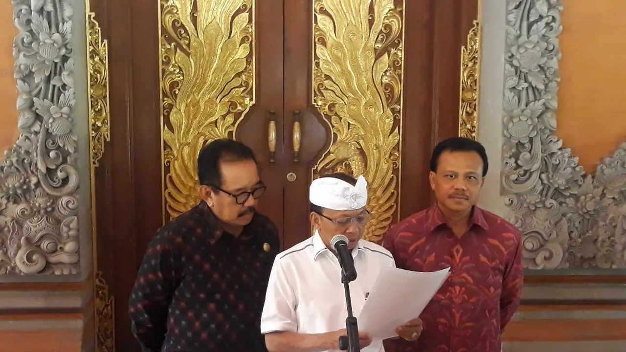 Gubernur Bali Umumkan Status Siaga Penanggulangan Covid-19 di Bali