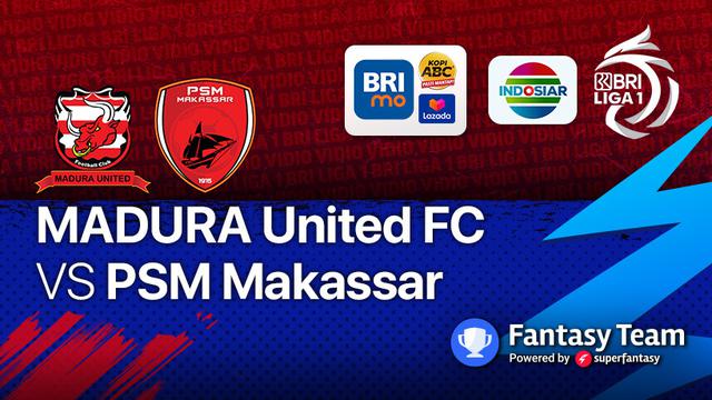 BRI Liga 1 PSM Makassar vs Madura United (Minggu, 12/9/2021)