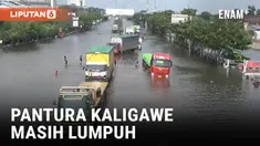 Banjir Hari Ketiga, Jalan Pantura Kaligawe Masih Lumpuh