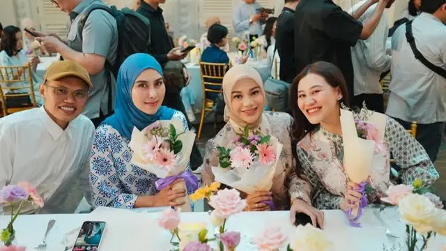 Aaliyah Massaid dan Aurel Hermansyah. [@aaliyah.massaid]