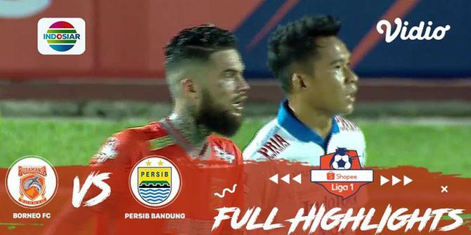 VIDEO: Highlights Shopee Liga 1 2019, Borneo FC Vs Persib Bandung 0-1