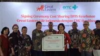 Agar pasien dapat manfaat ganda, Great Eastern Life Indonesia bersama EMC Healthcare, meluncurkan inovasi program Greathealth+ EMC Sharing Antar Payor BPJS Kesehatan.