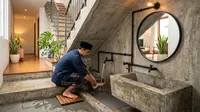 10 Model Tempat Wudhu di Bawah Tangga untuk Rumah Minimalis, Hemat Ruang dan Estetik