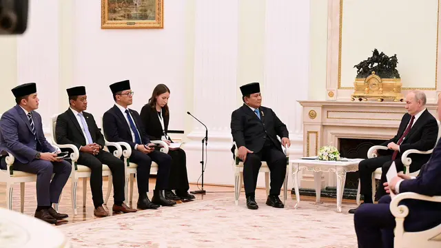 Pertemuan Prabowo dan Putin di Moskow