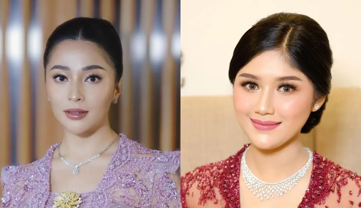 Secara bersamaan, Nikita Willy dan Erina Gudono hadiri kondangan di masa kehamilan. Keduanya tampil sebagai bumil flawless dengan gaya makeup yang berbeda [@melinathemua @erinagudono]