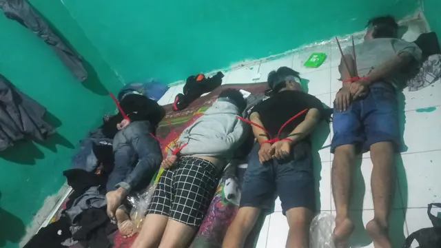 Komplotan pencurian sepeda motor di Tangerang. (Liputan6.com/Pramita)