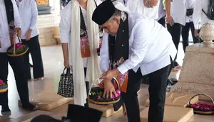 Pesan Ketua MPR dari Makam Bung Karno Jelang HUT RI