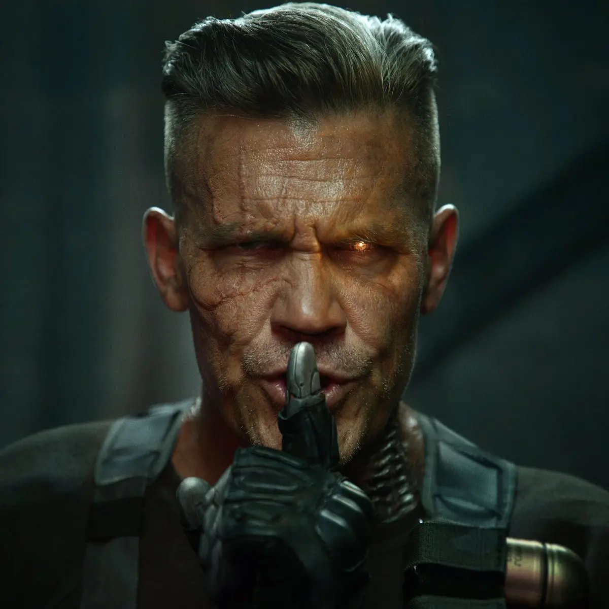 Josh Brolin sebagai Cable di Deadpool 2. (Twitter)