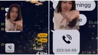 Durasi Telepon Pacar Lebih dari 100 Jam. (Sumber: TikTok/ @ciafeiaja)