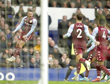 FOTO: Aston Villa Menang Tipis Lawan Everton