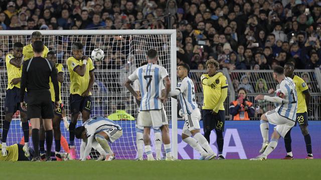 Foto: Aksi Messi Bersama Timnas Argentina di Kualifikasi Piala Dunia 2026, Cetak Gol Semata Wayang ke Gawang Ekuador
