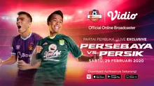 Saksikan Laga Pembuka Shopee Liga 1 Antara Persebaya VS Persik Hany di Vidio1