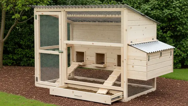 Desain Kandang Ayam Hemat Biaya tapi Tidak Bau