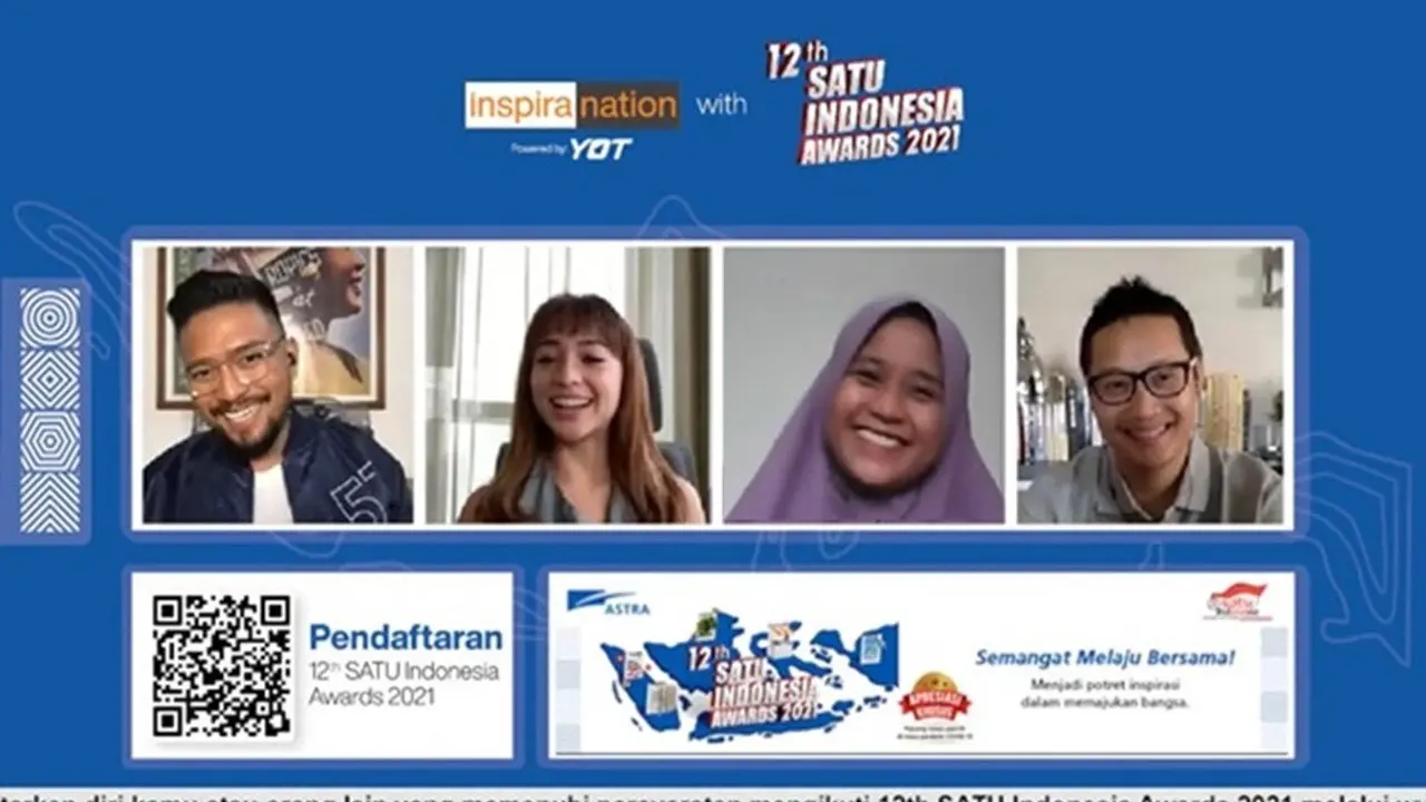 12th SATU Indonesia Awards 2021 Ajak Anak Muda Semangat Berwirausaha