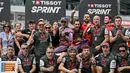 Race utama MotoGP Malaysia 2024 akan berlangsung pada Minggu (3/11/2024). (Lillian SUWANRUMPHA/AFP)